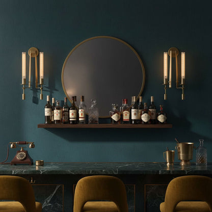 French Classic Wall Lamp with Adjustable Brightness