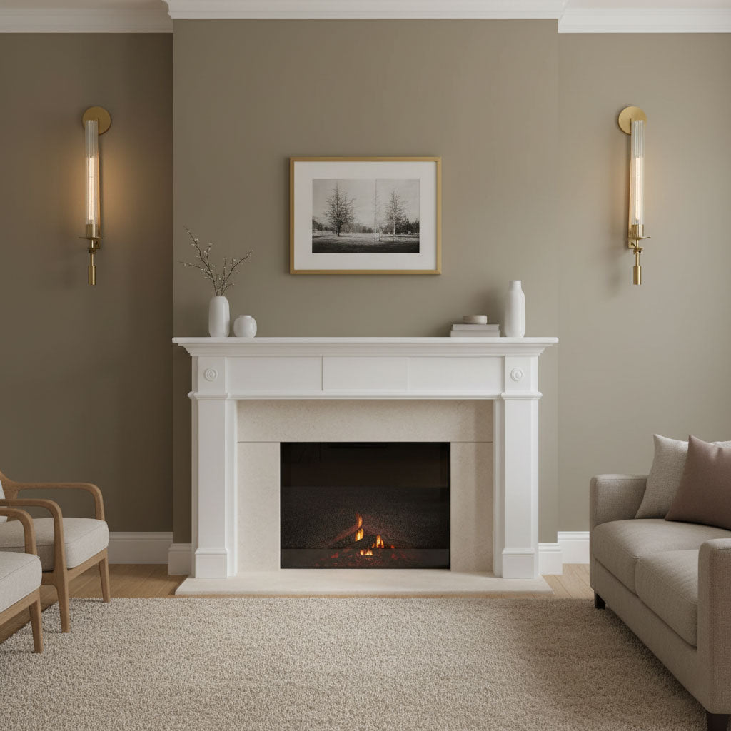 French Classic Wall Lamp with Adjustable Brightness