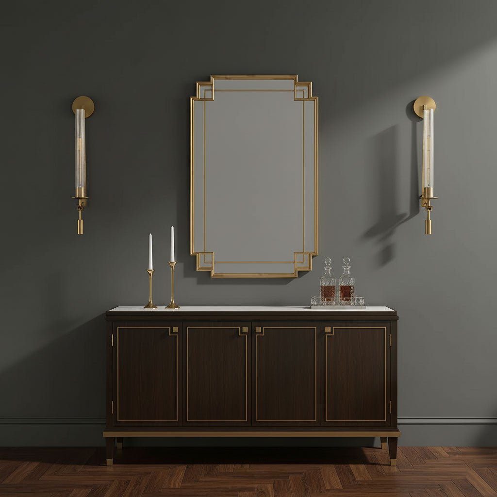 French Classic Wall Lamp with Adjustable Brightness