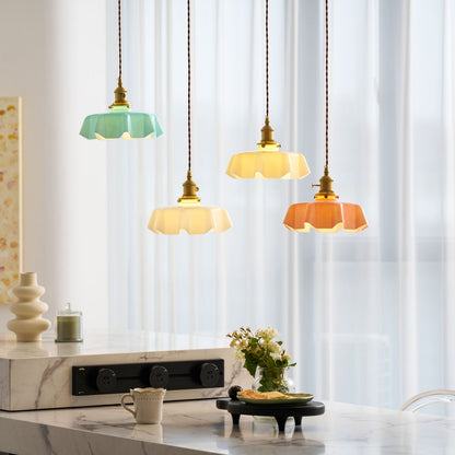 French Flower Pendant Light Position 123