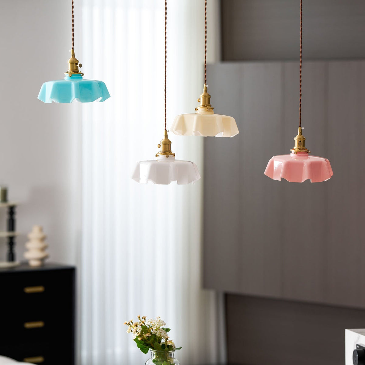 French Flower Pendant Light Position 120