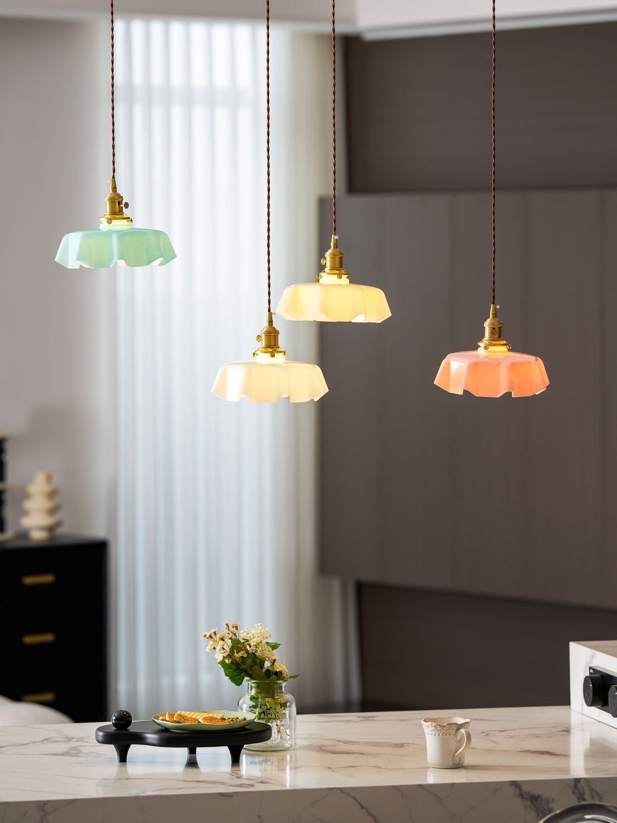 French Flower Pendant Light Position 121