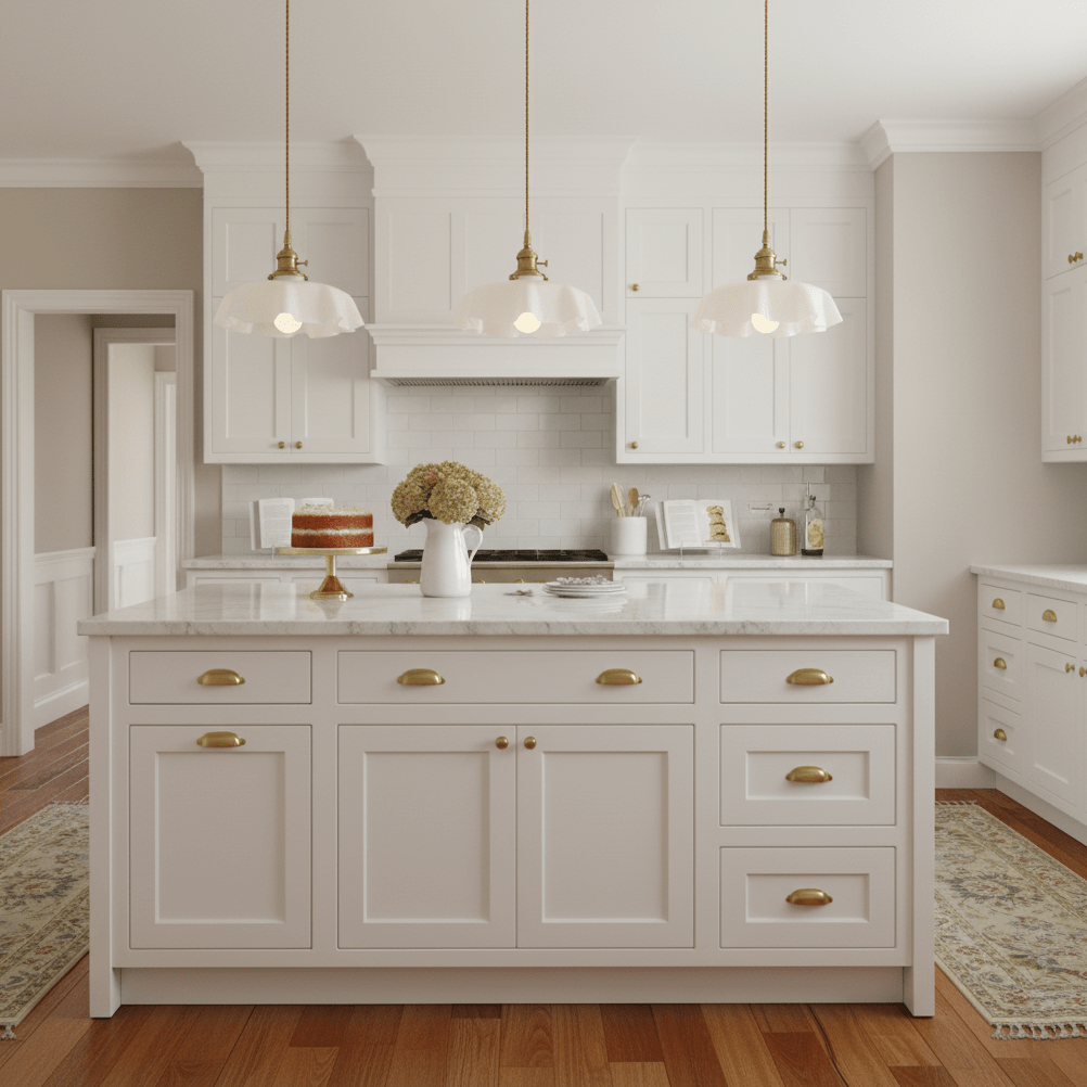 French Flower Pendant Light Position 9