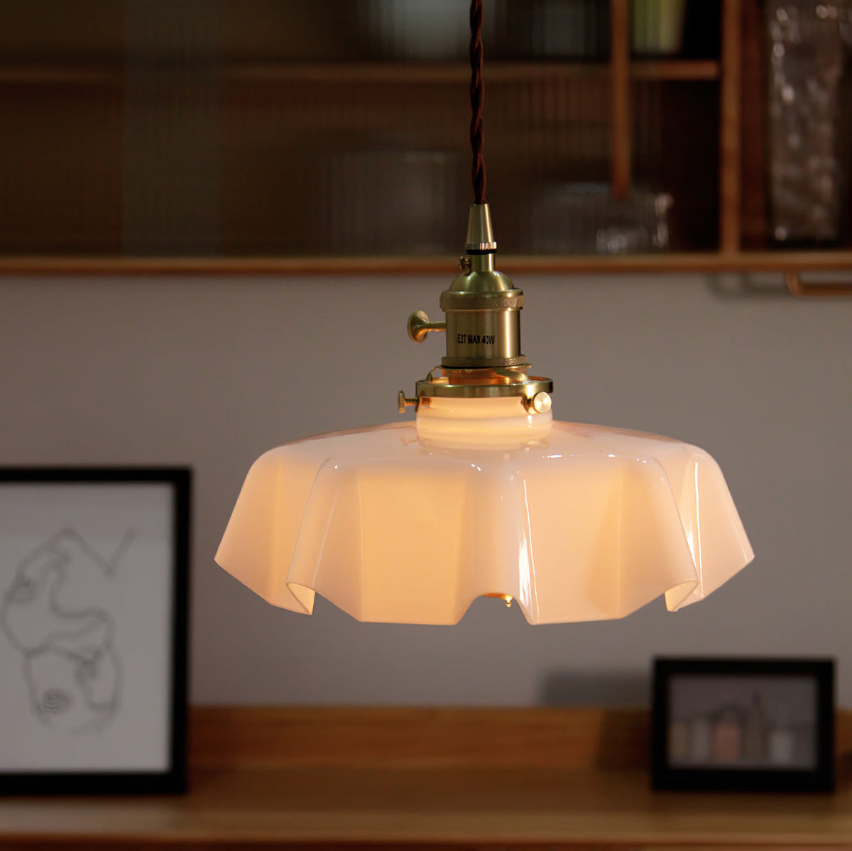 French Flower Pendant Light Position 100