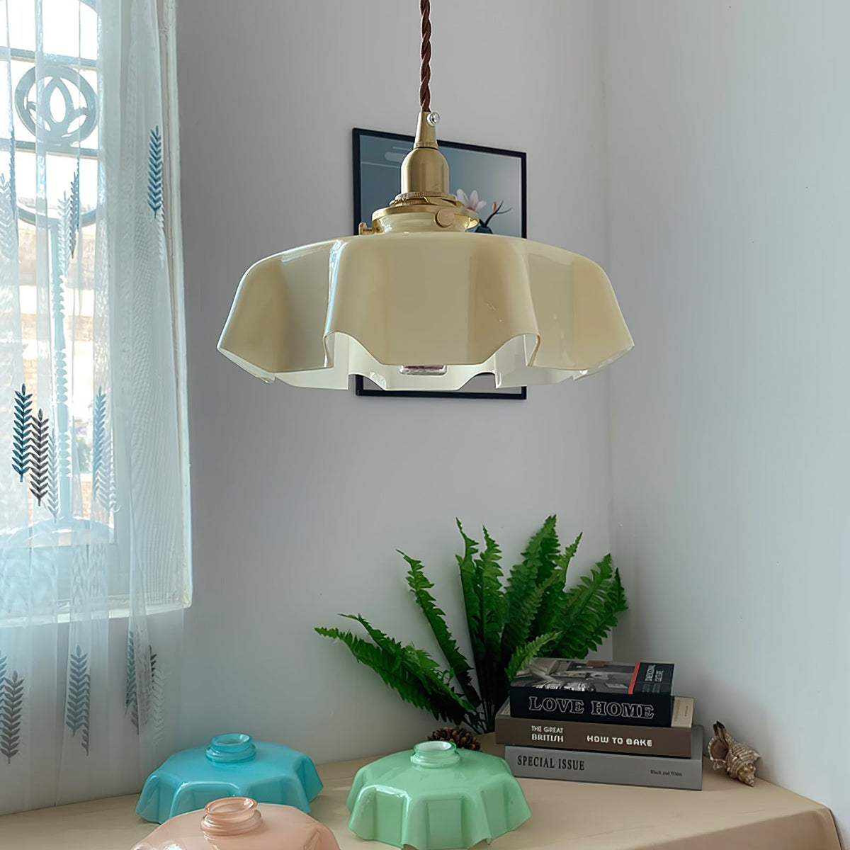French Flower Pendant Light Position 92