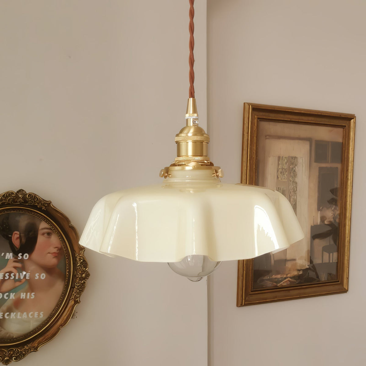 French Flower Pendant Light Position 90