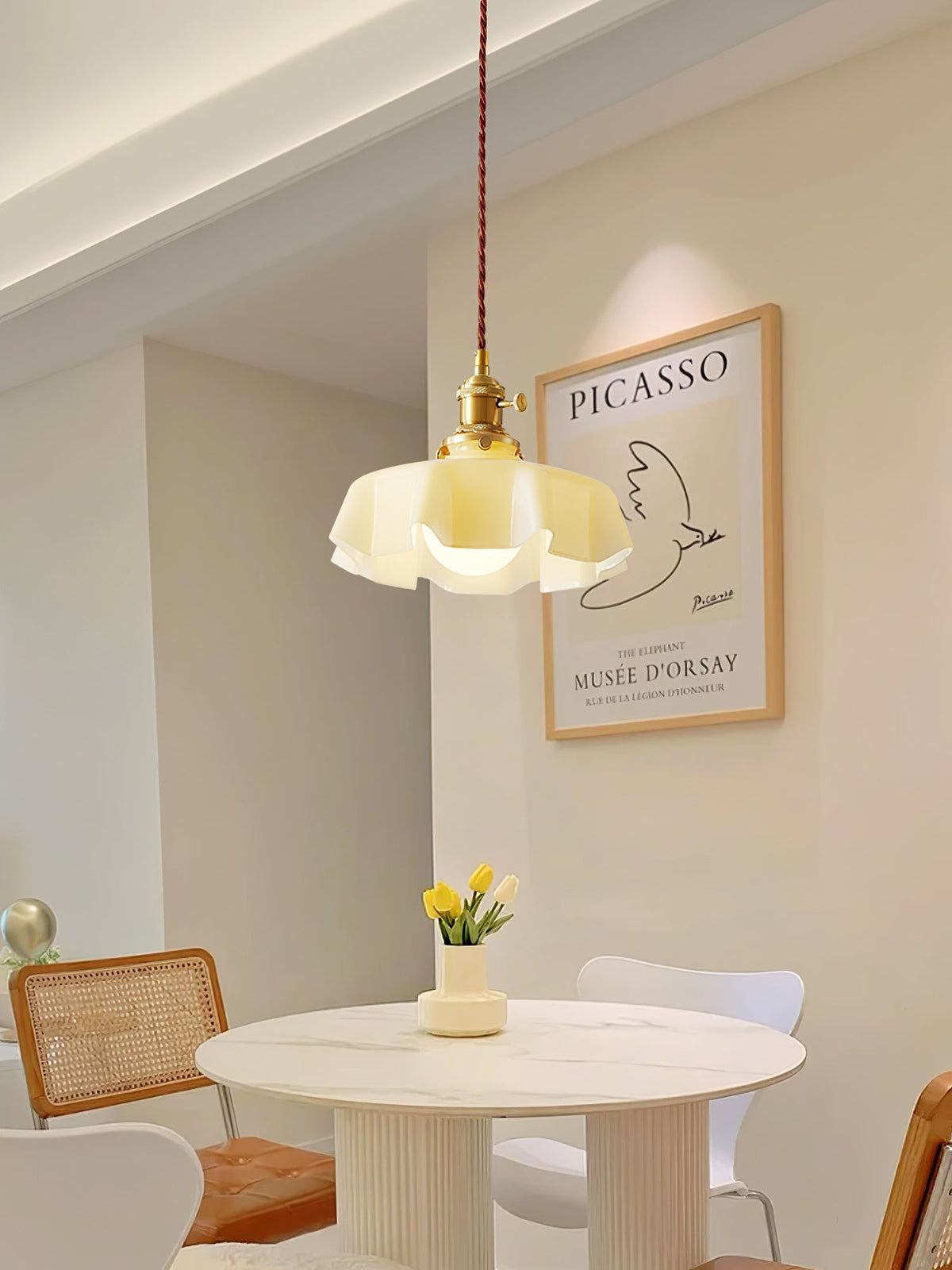 French Flower Pendant Light Position 89