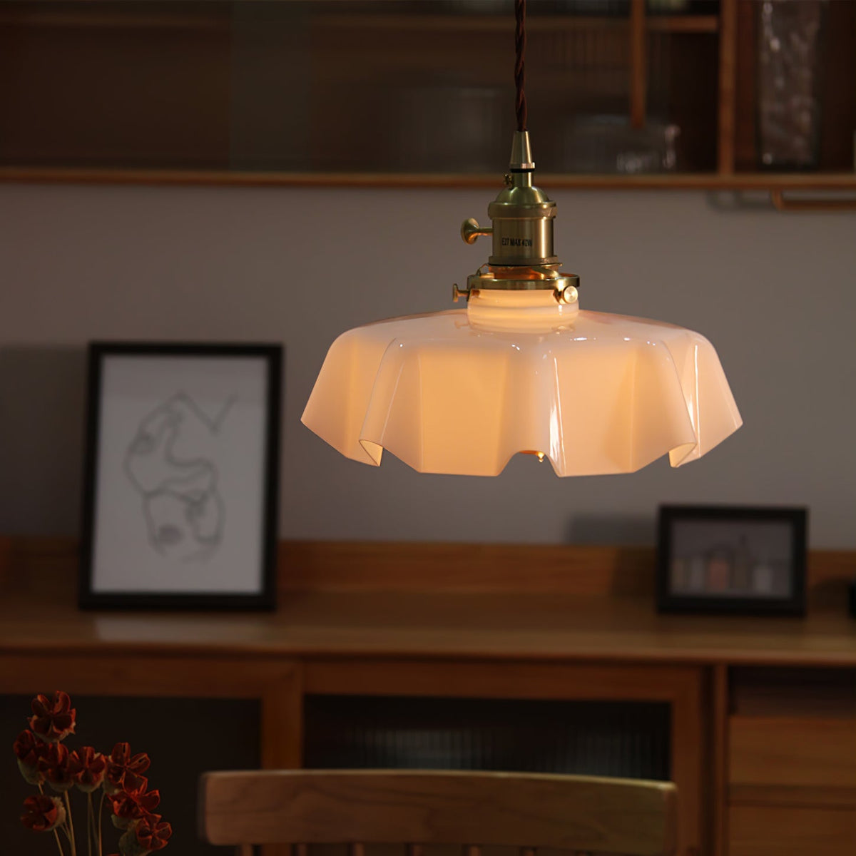 French Flower Pendant Light Position 10