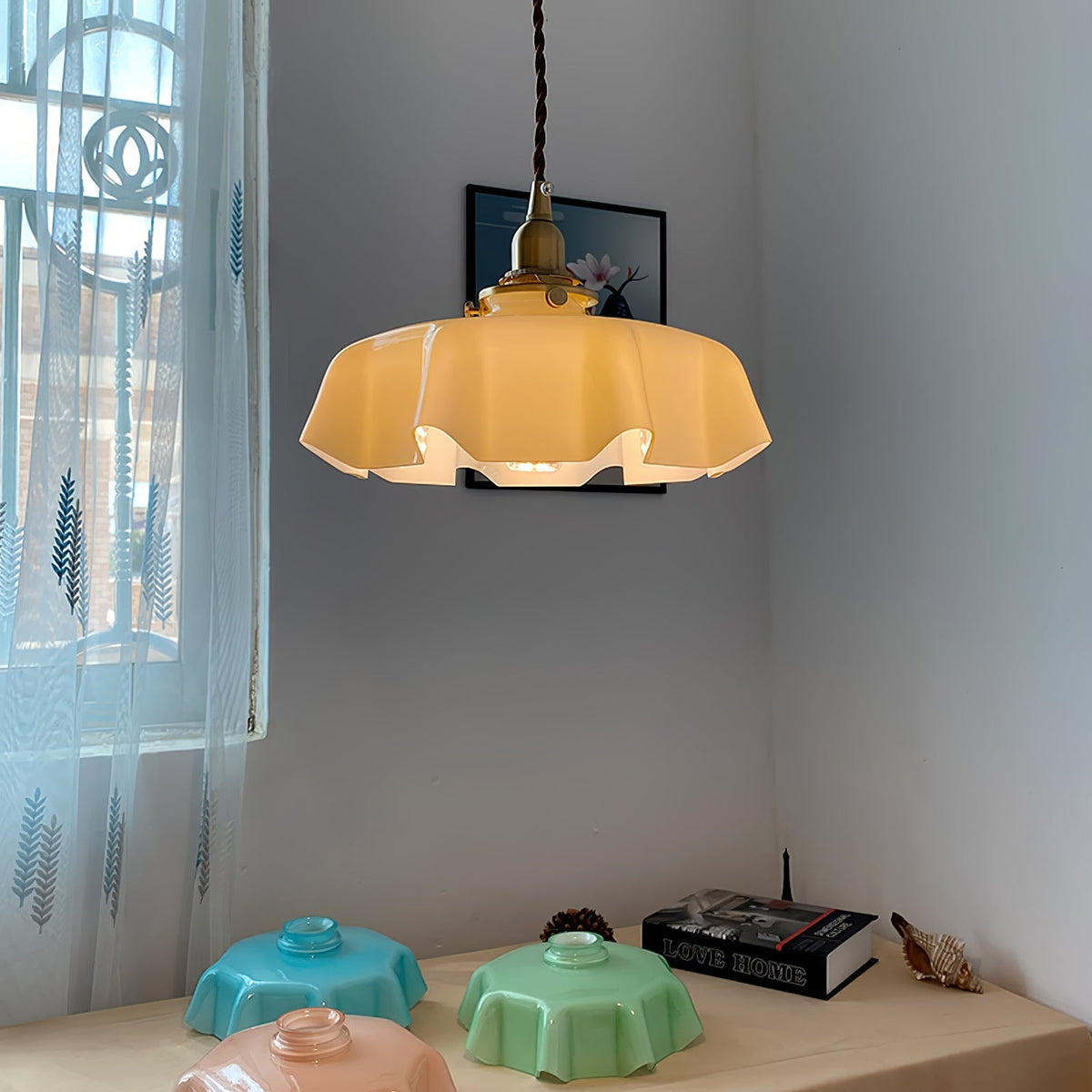 French Flower Pendant Light Position 84