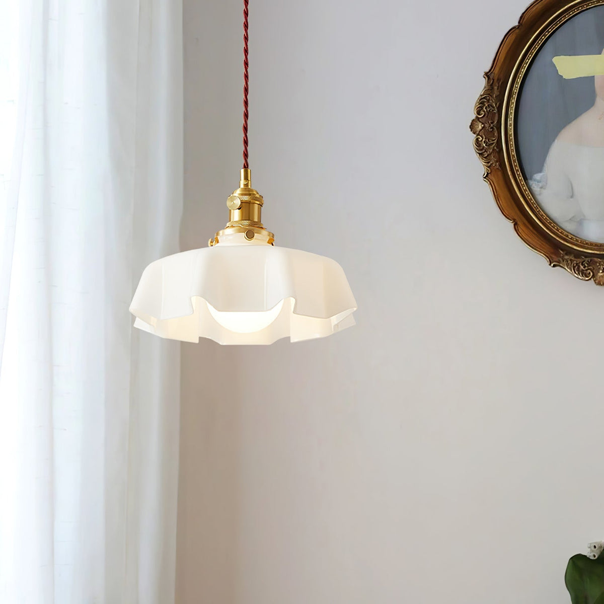 French Flower Pendant Light Position 80