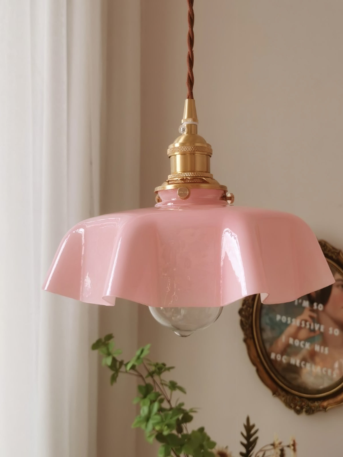 French Flower Pendant Light Position 75