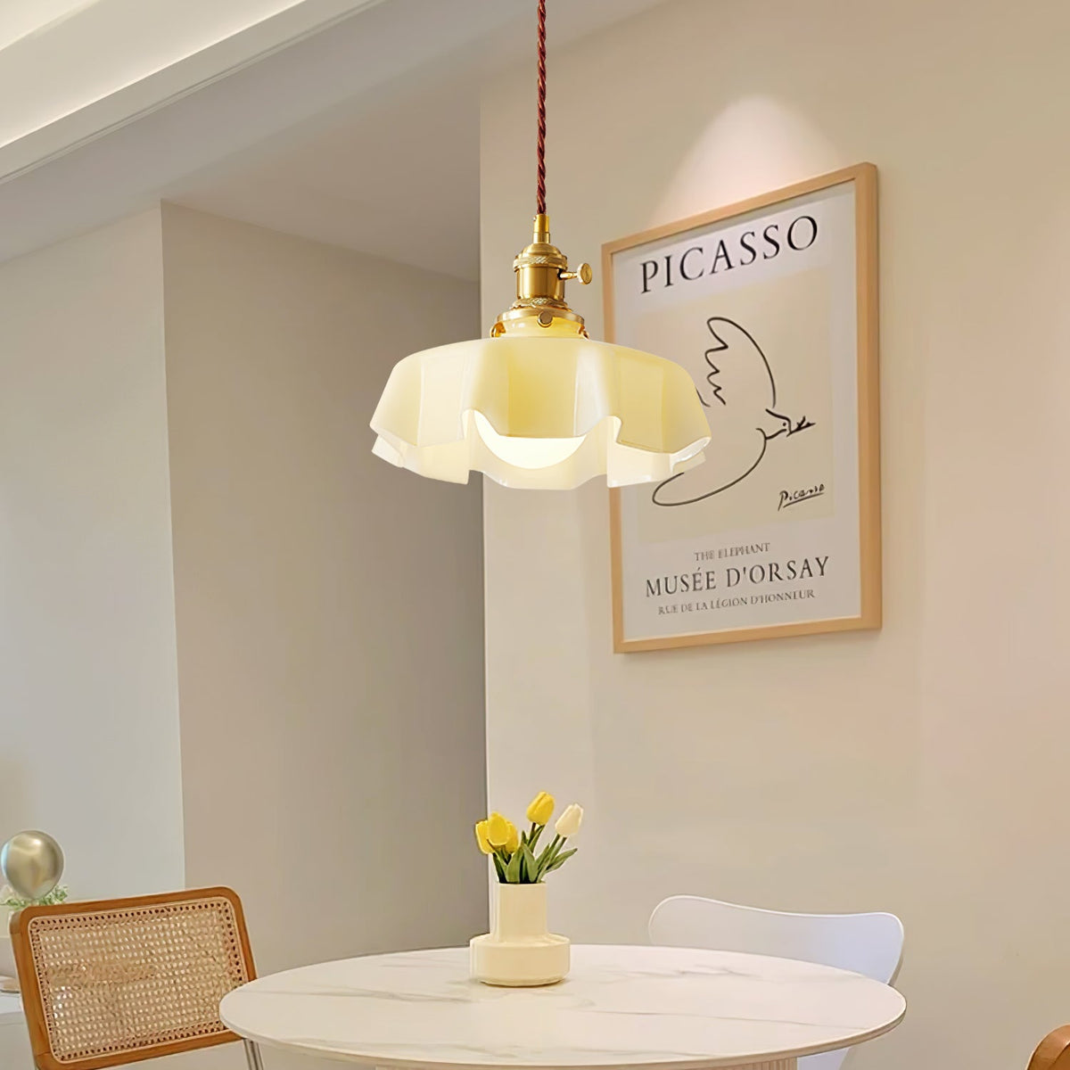 French Flower Pendant Light Position 71
