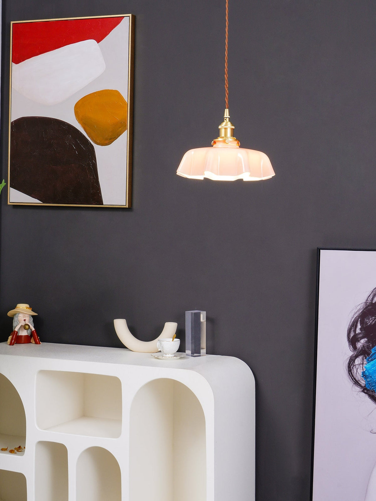 French Flower Pendant Light Position 27