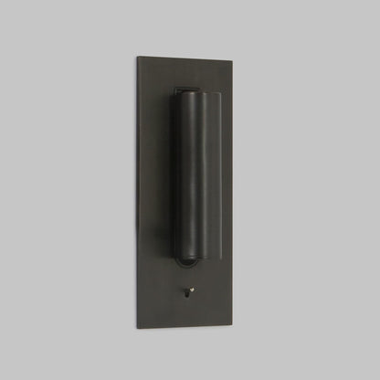 Folded Back Bedside Wall Lamp, Space-Saving Design