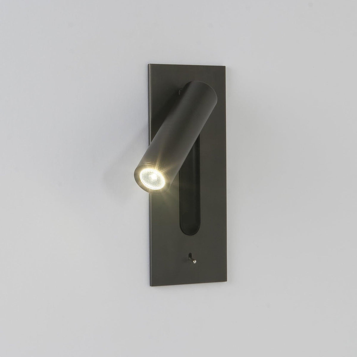 Folded Back Bedside Wall Lamp, Space-Saving Design