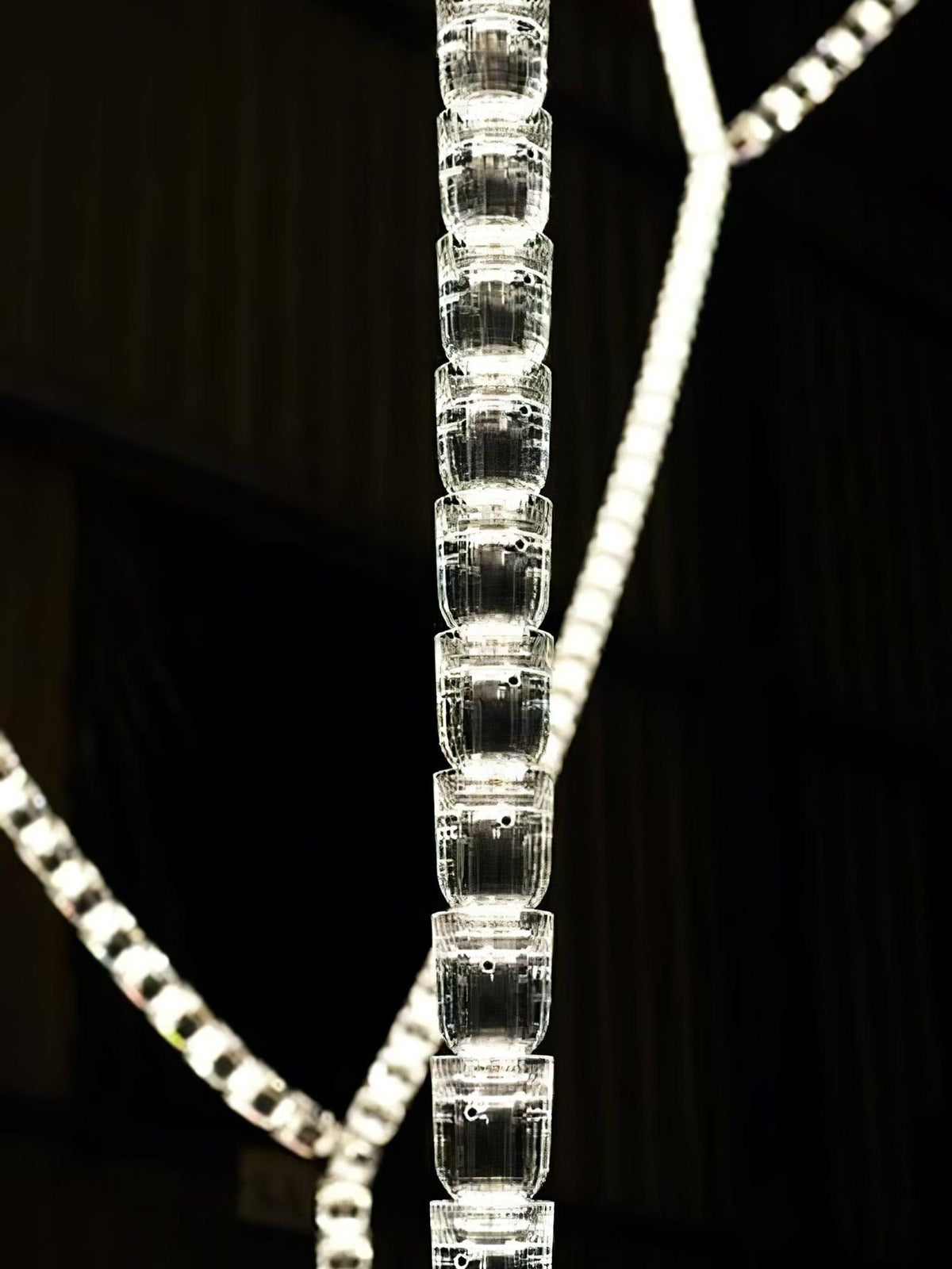 Infinity Loop LED Chandelier, Dimmable