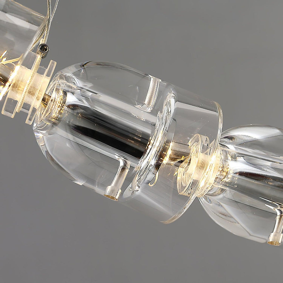 Infinity Loop LED Chandelier, Dimmable