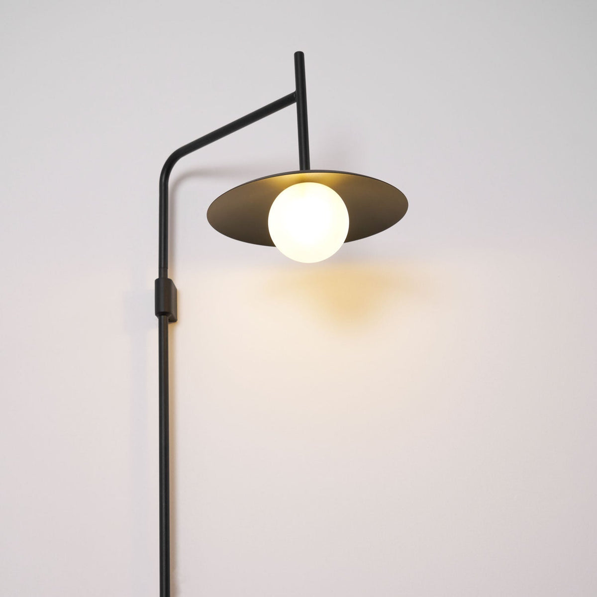 Swing Arm Wall Lamp with Plug-In Design