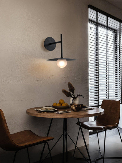 Industrial Iron Wall Lamp with Adjustable Angle