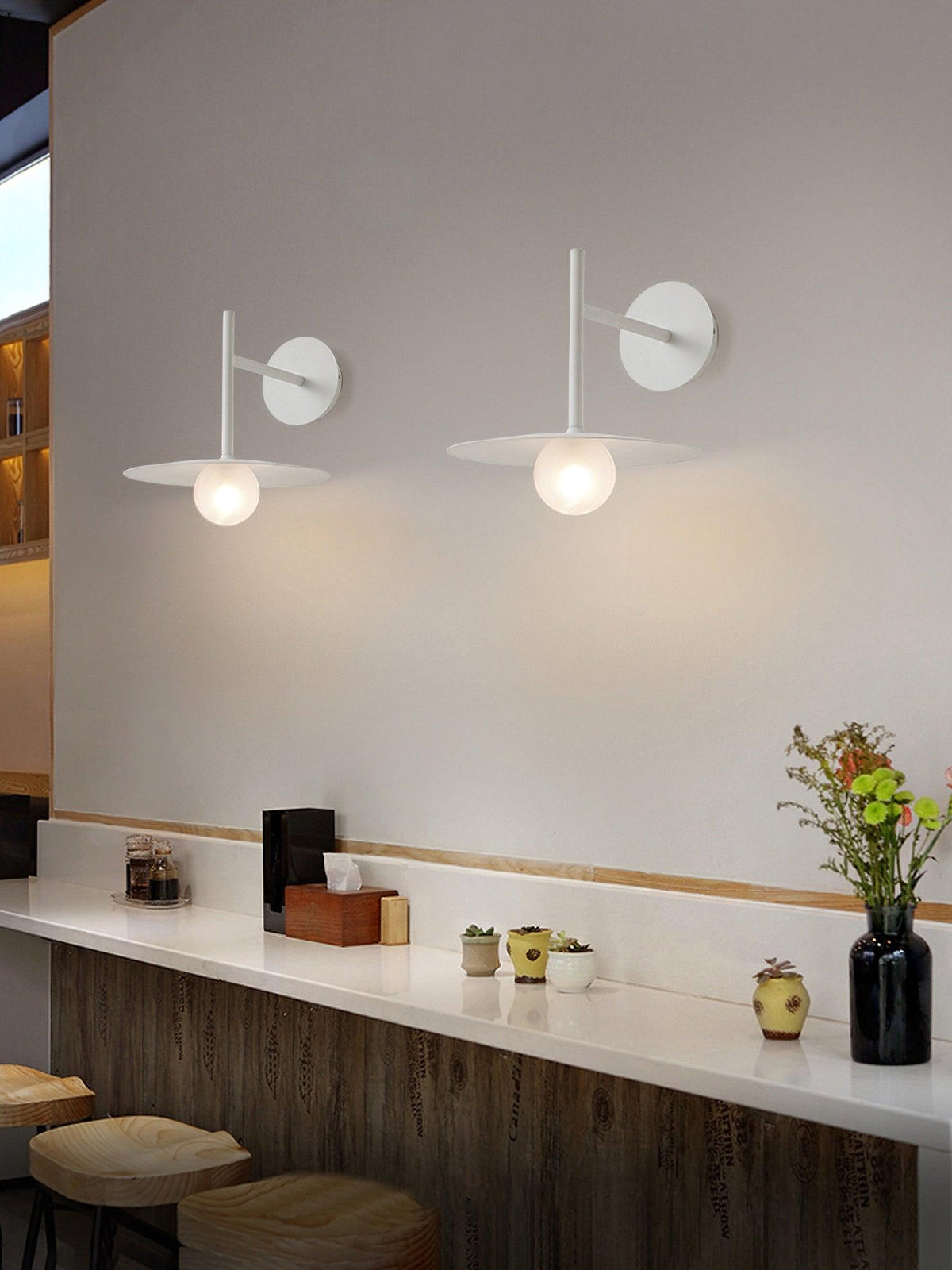 Industrial Iron Wall Lamp with Adjustable Angle