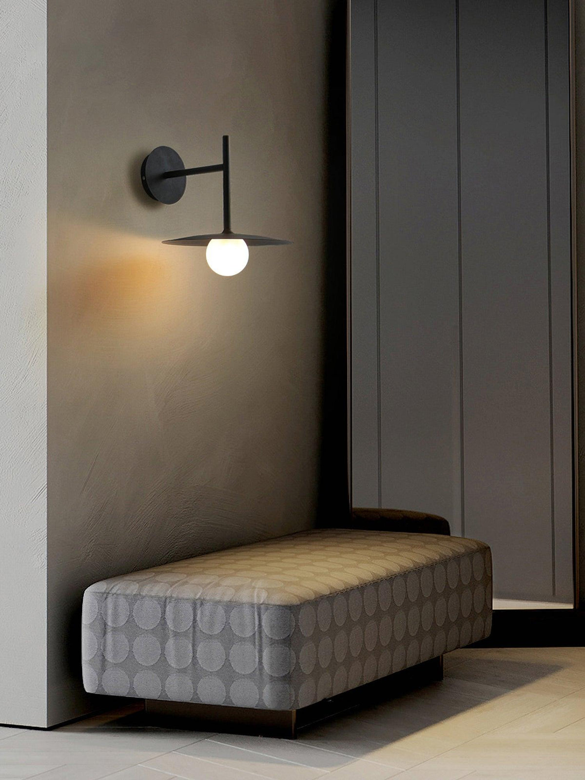 Industrial Iron Wall Lamp with Adjustable Angle