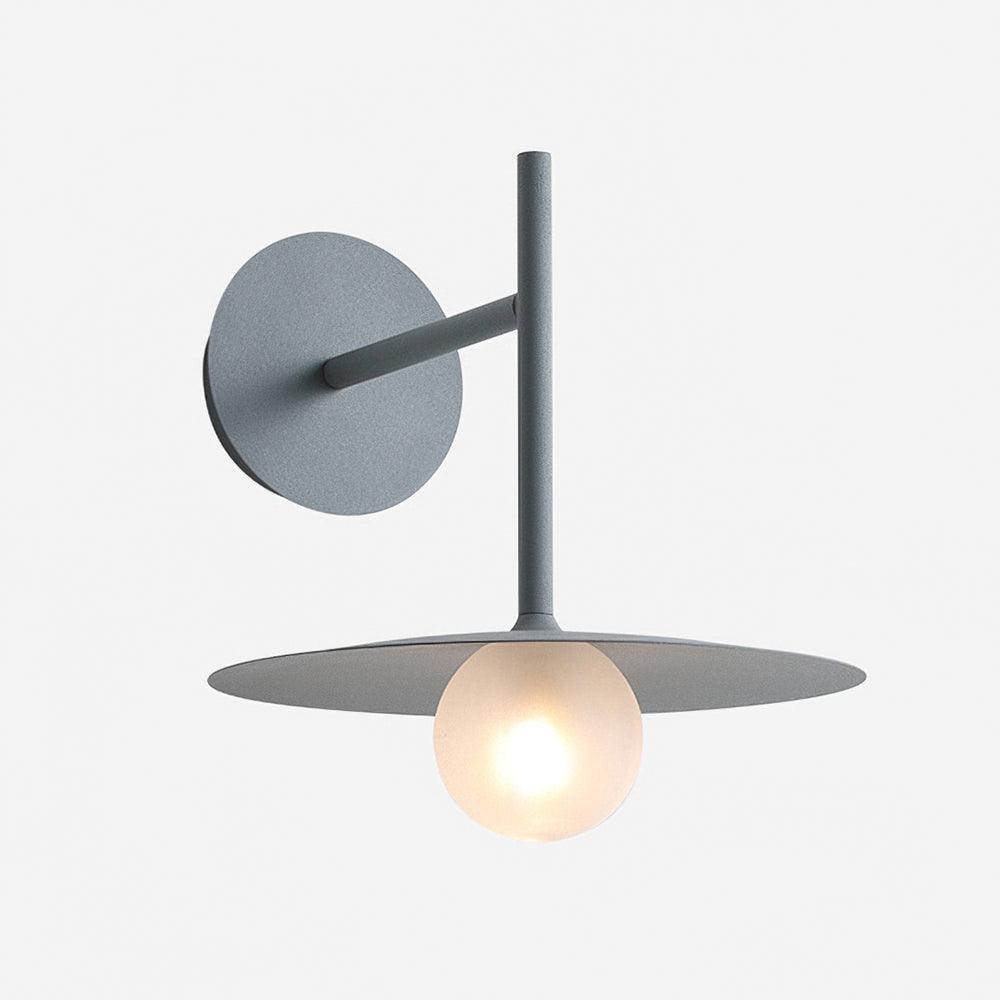 Industrial Iron Wall Lamp with Adjustable Angle — detail view