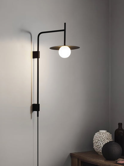 Swing Arm Wall Lamp with Plug-In Design