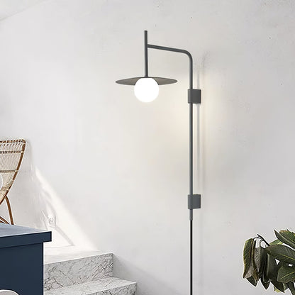 Swing Arm Wall Lamp with Plug-In Design