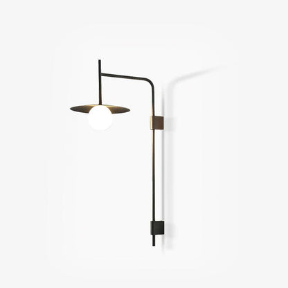 Swing Arm Wall Lamp with Plug-In Design