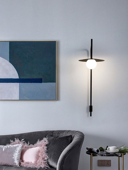 Swing Arm Wall Lamp with Plug-In Design