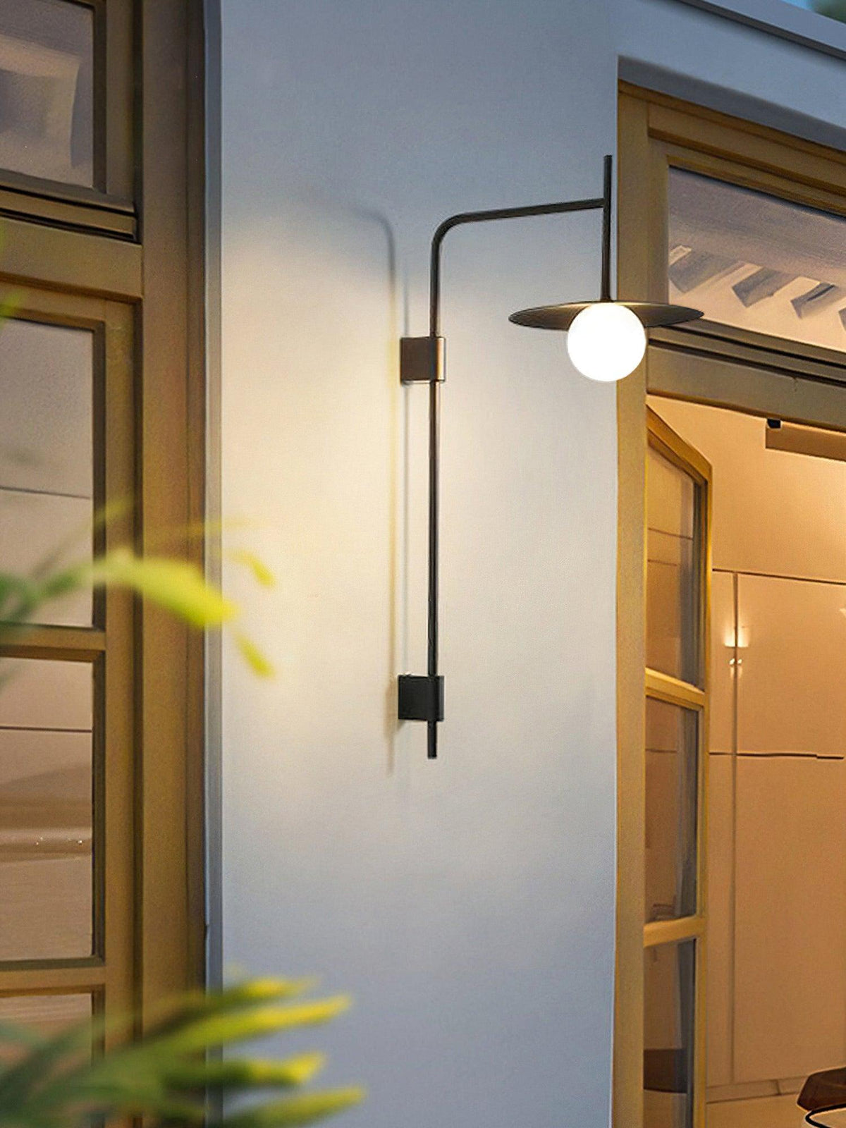 Swing Arm Wall Lamp with Plug-In Design