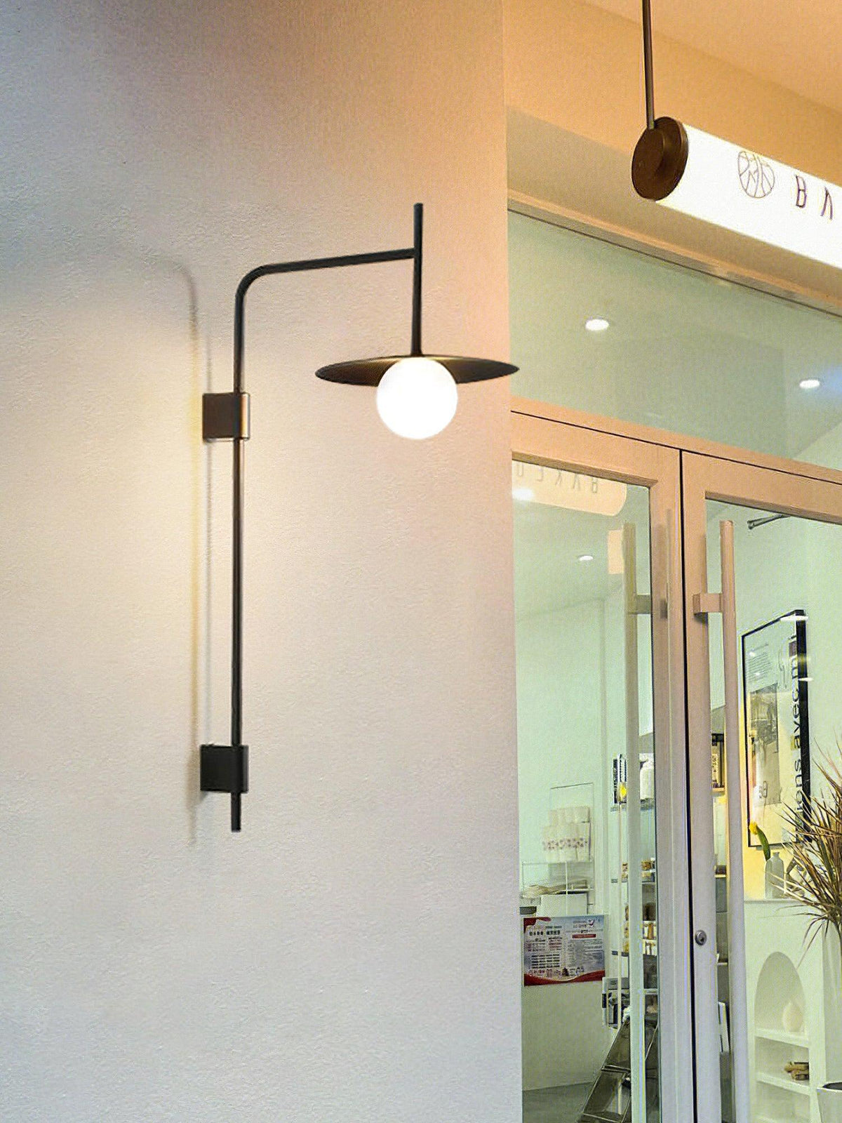 Swing Arm Wall Lamp with Plug-In Design