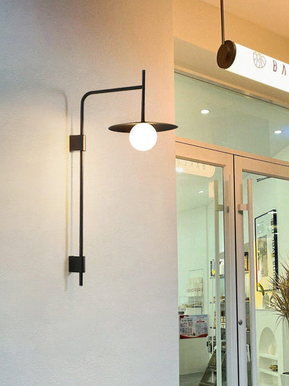 Swing Arm Wall Lamp with Plug-In Design