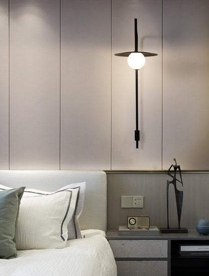 Swing Arm Wall Lamp with Plug-In Design