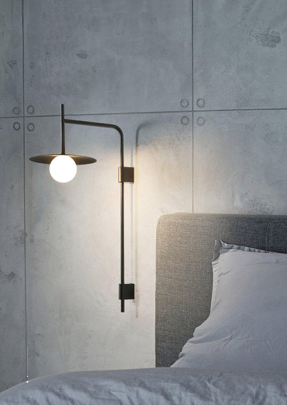 Swing Arm Wall Lamp with Plug-In Design