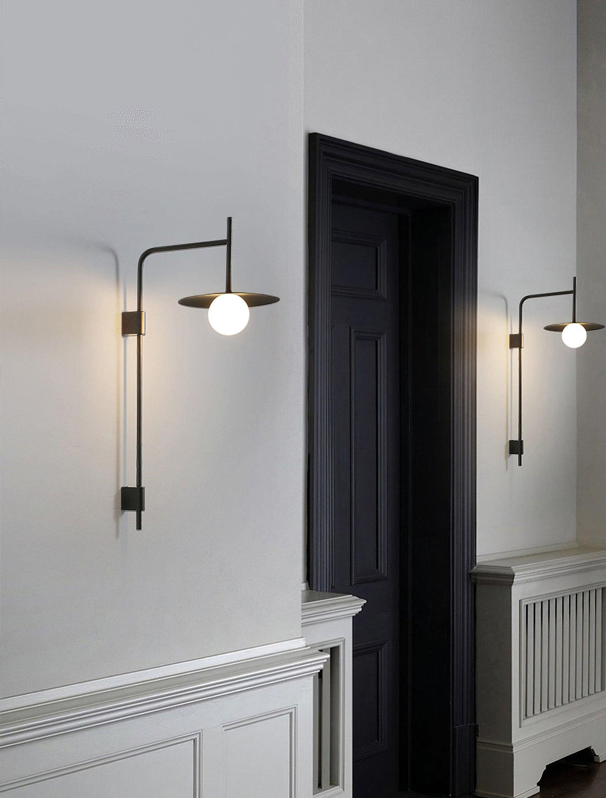 Swing Arm Wall Lamp with Plug-In Design