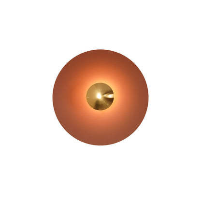 Round Wall Light with Adjustable Brightness