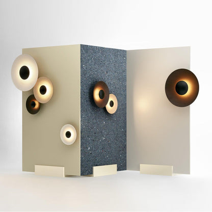 Round Wall Light with Adjustable Brightness