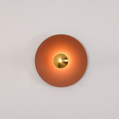 Round Wall Light with Adjustable Brightness