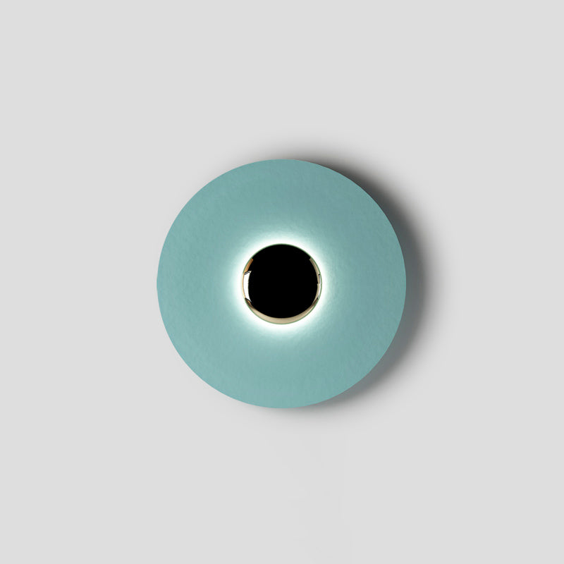 Round Wall Light with Adjustable Brightness