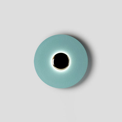 Round Wall Light with Adjustable Brightness