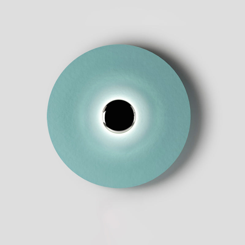 Round Wall Light with Adjustable Brightness