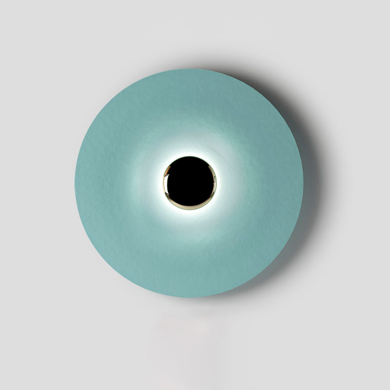 Round Wall Light with Adjustable Brightness