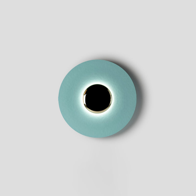 Round Wall Light with Adjustable Brightness — lifestyle view