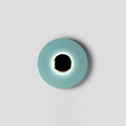 Round Wall Light with Adjustable Brightness — lifestyle view