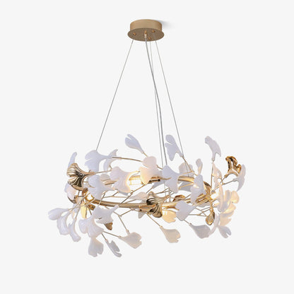 Leaf Garland Chandelier with Adjustable Brightness — alternate angle