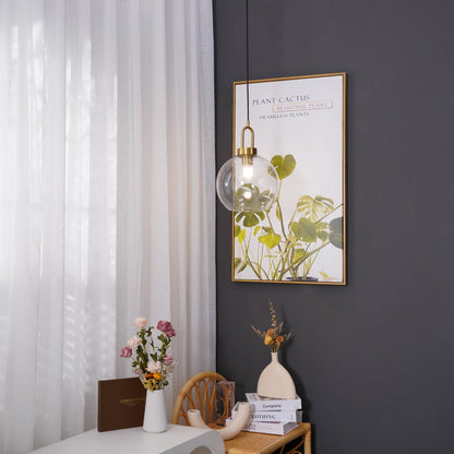 Pendulum Glass Pendant Lamp Position 12