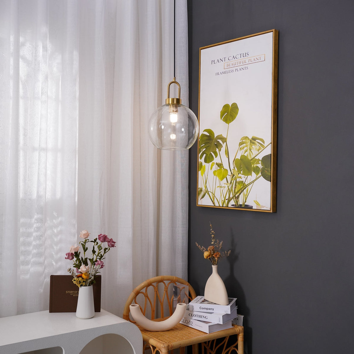 Pendulum Glass Pendant Lamp Position 11