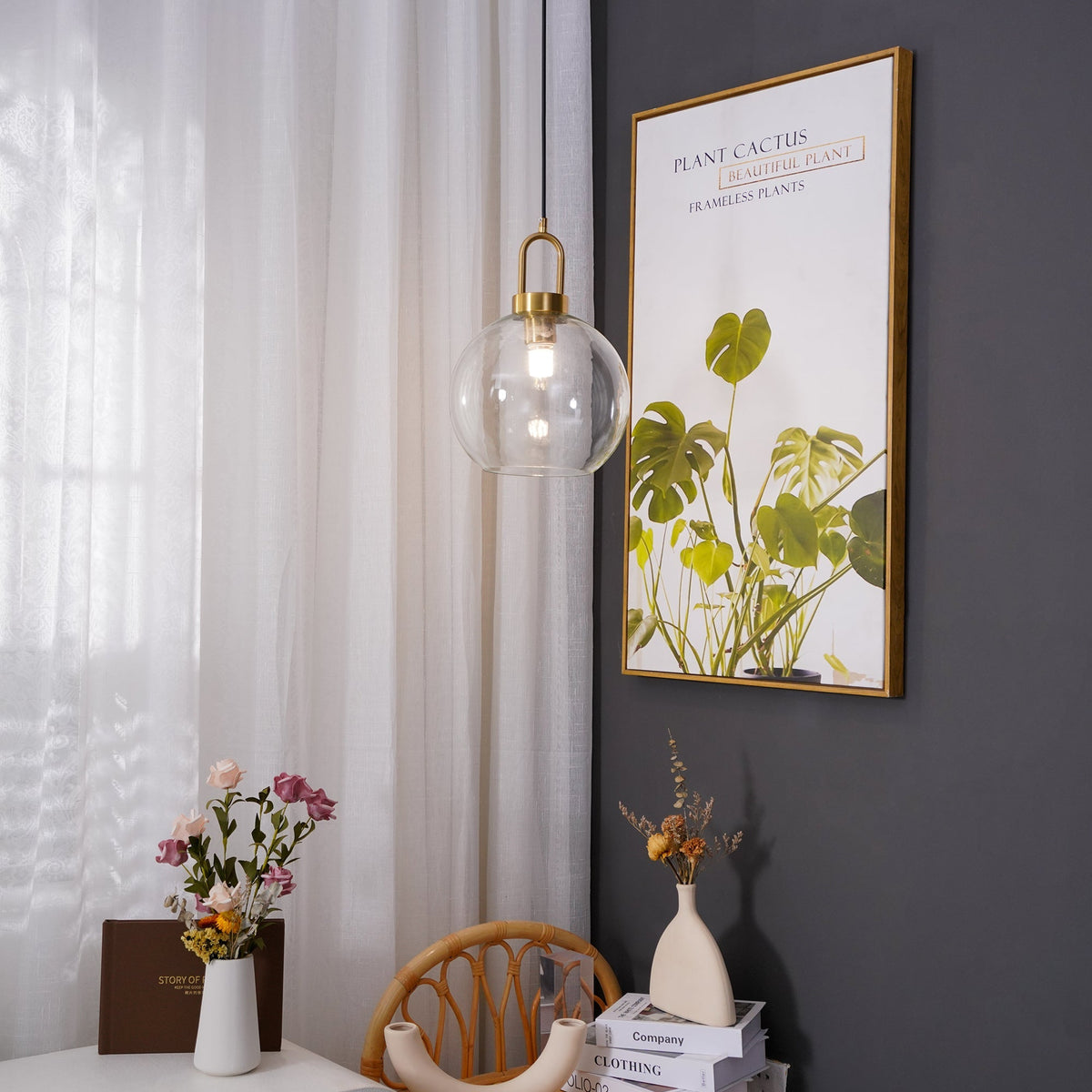 Pendulum Glass Pendant Lamp Position 10