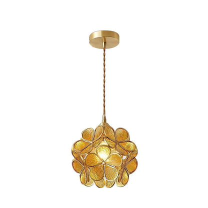 Glass Petal Pendant Light Position 40